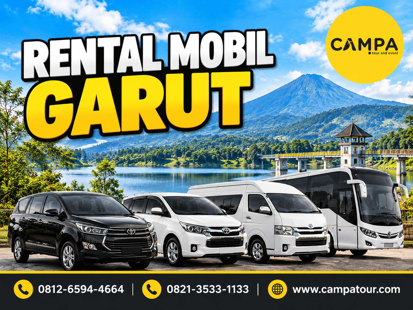 Rental Mobil Gaurt bersama Campa Tour