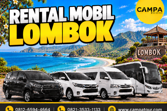Rental Mobil Lombok bersama Campa Tour