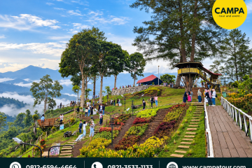 paket tur wisata alam taman diatas awan - campa tour