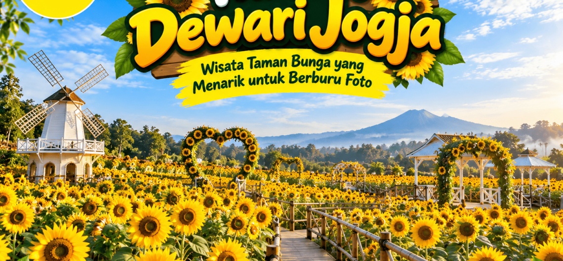 Sunflower Dreams at Taman Dewari Jogja (1)