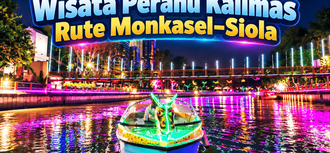Wisata Perahu Kalimas Rute Monkasel - Siola Surabaya - Campa Tour