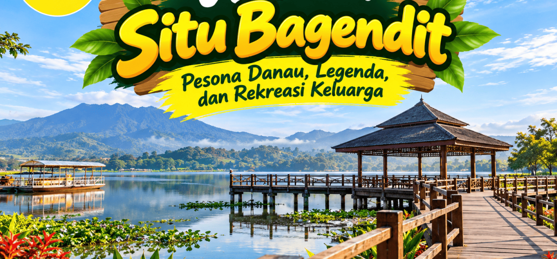 Wisata Situ Bagendit sebuah danau mempesona, dengan spot yang cocok untuk rekreasi keluarga bersama Campa Tour